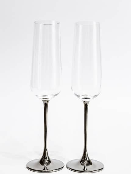 Кристални сватбени чаши