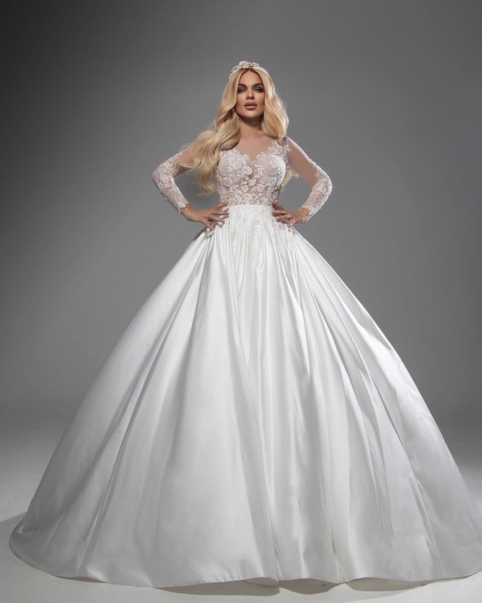 Сватбена рокля ERIA BLINK by Radi Lazarova | Булчински рокли