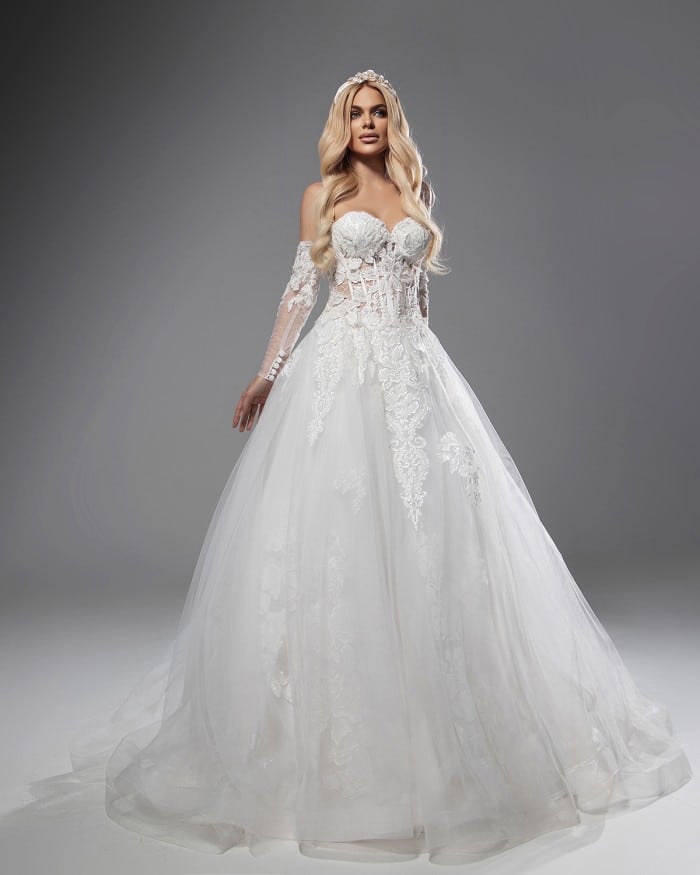 Сватбена рокля VICTORIA BLINK by Radi Lazarova | Булчински рокли