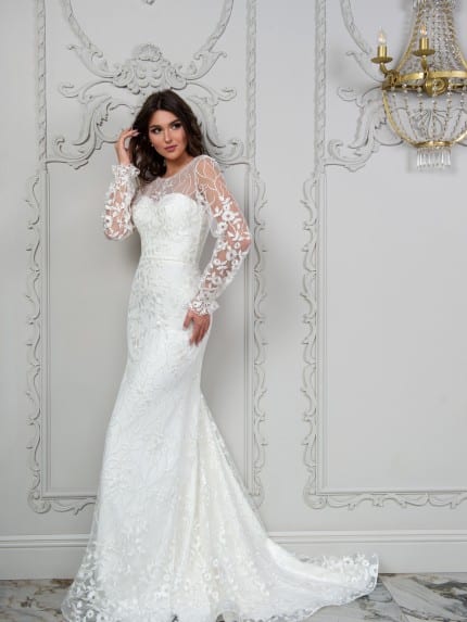 Дантелена сватбена рокля Hadassa