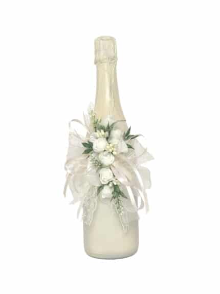 Бутилка шампанско за сватба м.10-72