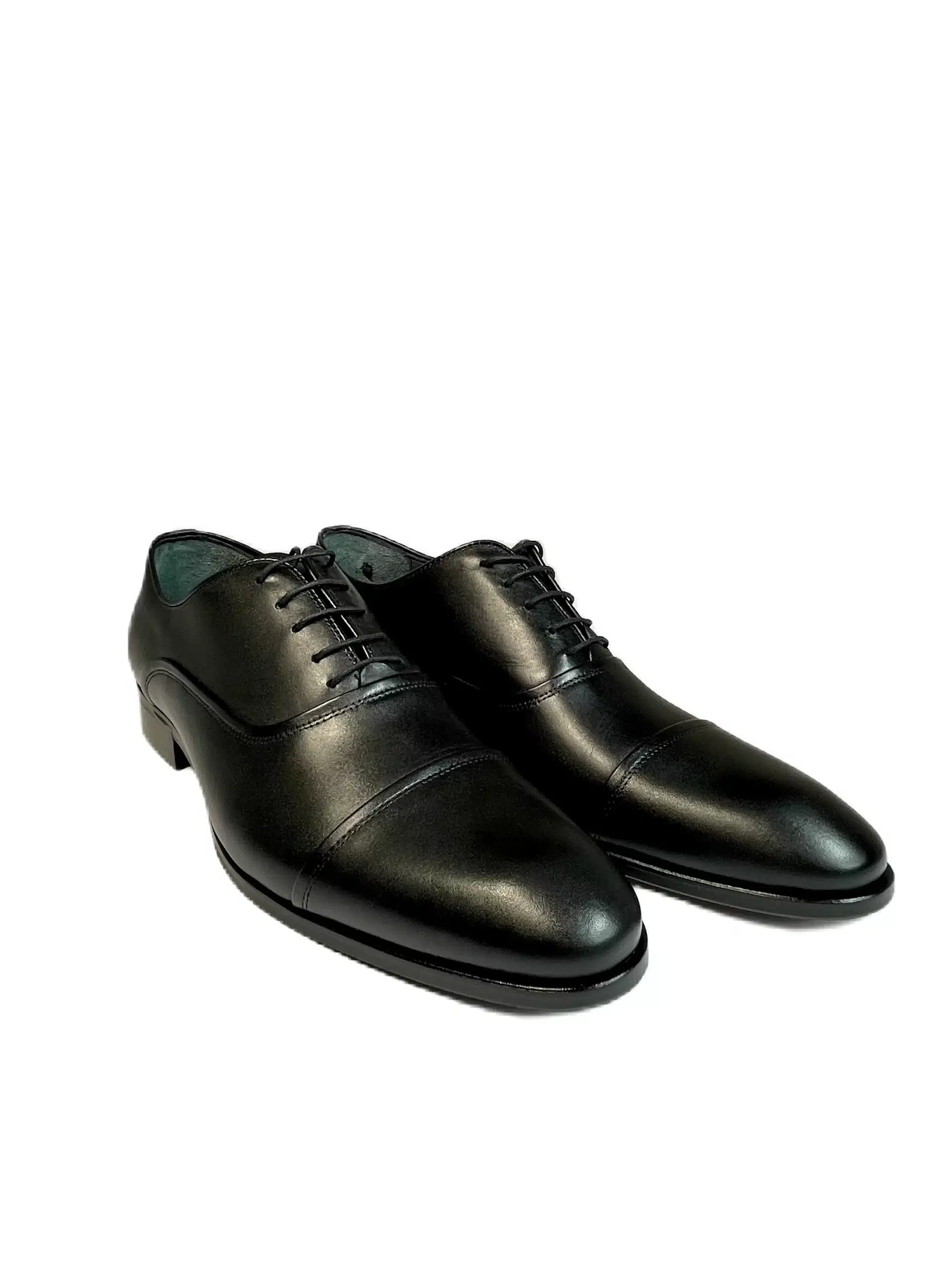 Модел черни официални мъжки обувки големи номера 2024, представен в myWEDDING